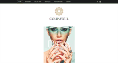 Desktop Screenshot of coupdoeil-boutique.ch